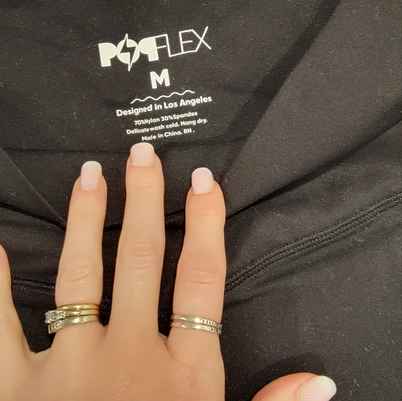 Popflex crisscross pockets leggings black - Picture 3 of 7